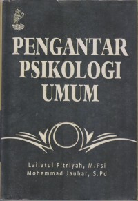 Image of PENGANTAR PSIKOLOGI UMUM
