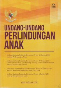 Image of UNDANG-UNDANG PERLINDUNGAN ANAK
