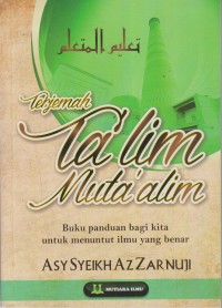 Image of TERJEMAH TA'LIM MUATA'ALIM