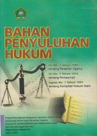 Image of BAHAN PENYULULUHAN HUKUM