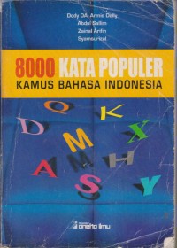 Image of 8000 KATA POPULER KAMUS BAHASA INDONESIA