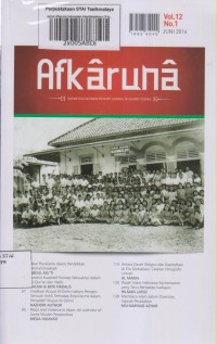 Image of Jurnal Afkaruna Indonesian Interdisciplinary Of Islamic Studies