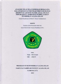Image of ANALISIS NILAI-NILAI MODERASI BERAGAMA
DALAM KEGIATAN EKSTRAKURIKULER HAMAS
(HIMPUNAN AKTIVIS MASJID ASSALAM) DAN 
IMPLIKASINYA TERHADAP PEMBELAJARAN
PENDIDIKAN AGAMA ISLAM