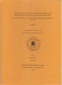 Image of ANALISIS PRAKTIK AKAD MUDHARABAH DALAM USAHA BUDIDAYA IKAN MAS (STUDI KASUS MUTIARA IKAN KP.CIRERESE DESA.TAWANG KEC.PANCATENGAH KAB.TASIKMALAYA)