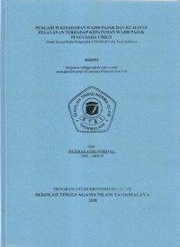 Image of PENGARUH KESADARAN WAJIB PAJAK DAN KUALITAS PELAYANAN TERHADAP KEPATUHAN WAJIB PAJAK PENGUSAHA UMKM
(Studi Kasus Pada Pengusaha UMKM di Kota Tasikmalaya)