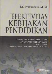 Image of EFEKTIVITAS KEBIJAKAN PENDIDIKAN