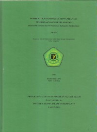 Image of PEMBENTUKAN KARAKTER SISWA MELALUI PEMBIASAAN DAN KETELADAN 
(Studi di MI Ciwatin Dan MI Pamijahan Kabupaten Tasikmalaya)