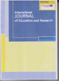 Image of International JOURNAL of Education and Research
