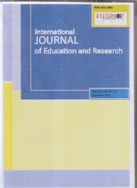 Image of International JOURNAL pf Education and Research