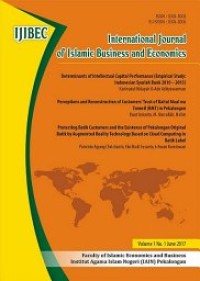 Image of International Journal of Islamic Business and Economics (IJIBEC)