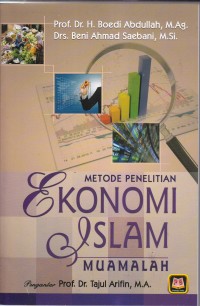 Image of Metode Penelitian Ekonomi Islam MUAMALAH