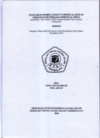 Image of PENGARUH PEMBELAJARAN TAHFIDZ AL-QURAN TERHADAP KECERDASAN SPIRITUAL SISWA