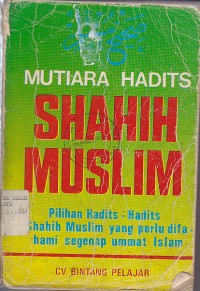 Image of MUTIARA HADITS SHAHIH MUSLIM