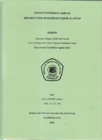 Image of KONSEP PENDIDIKAN AKHLAK MENURUT SYED MUHAMMAD NAQUIB AL-ATTAS