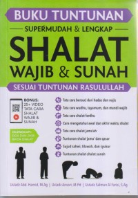 Image of BUKU TUNTUNAN SUPERMUDAH DAN LENGKAP SHALAT WAJIB DAN SUNAH SESUAI TUNTUNAN RASULULLAH