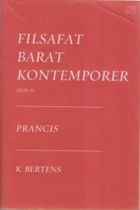 Image of FILSAFAT BARAT KONTEMPORER JILID II PRANCIS