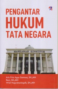 Image of PENGANTAR HUKUM TATA NEGARA