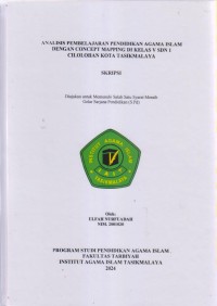 Image of ANALISIS PEMBELAJARAN PENDIDIKAN AGAMA ISLAM 
DENGAN CONCEPT MAPPING DI KELAS V SDN 1
CILOLOHAN KOTA TASIKMALAYA