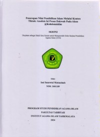 Image of Penerapan Nilai Pendidikan Islam Melalui Konten
Tiktok: Analisis Isi Pesan Dakwah Pada Akun @Khodennislim