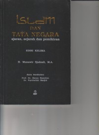 Image of ISLAM DAN TATA NEGARA