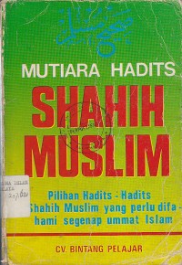 Image of MUTIARA HADIST SHAHIH MUSLIM