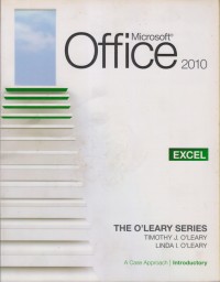 Image of MICROSOFT EXCEL 2010:A CASE APPROACH