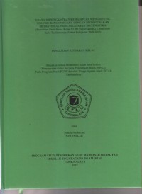 Image of UPAYA MENINGKATKAN KEMAMPUAN MENGHITUNG VOLUME BANGUN RUANG DENGAN MENGGUNAKAN MEDIA VISUAL PADA MATA PELAJARAN MATEMATIKA
(Penelitian pada Siswa Kelas VI MI Nagarakasih 2 Cibeureum Kota Tasikmalaya Tahun pelajaran 2018-2019)