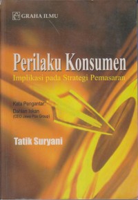 Image of PRILAKU KONSUMEN : IMPLIKASI PADA STRATEGI PEMASARAN
