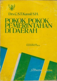 Image of POKOK POKOK PEMERINTAHAN DI DAERAH