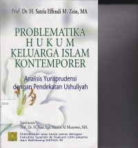 Image of PROBLEMATIKA HUKUM KELUARGA ISLAM KONTEMPORER
