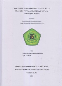 Image of ANALISIS NILAI-NILAI PENDIDIKAN FIKIH DALAM
FILM IQRO PETUALANGAN MERAIH BINTANG
KARYA IQBAL ALFAJRI