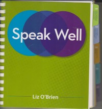 Image of SPEAK WELL