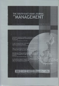 Image of THE SOUTH EAST ASIAN JOURNAL OF MANAGEMENT