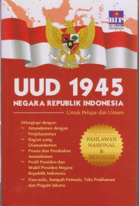 Image of UUD 1945 NEGARA REPUBLIK INDONESIA