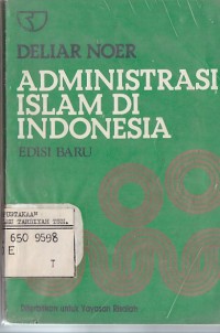 Image of ADMINISTRASI ISLAM DI INDONESIA Edisi Baru