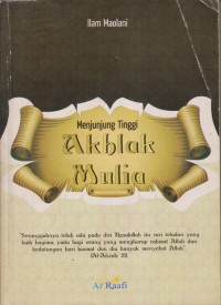 Image of MENJUNJUNG TINGGI AKHLAK MULIA