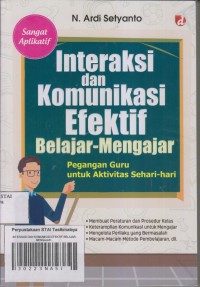Image of INTERAKSI DAN KOMUNIKASI EFEKTIF BELAJAR-MENGAJAR