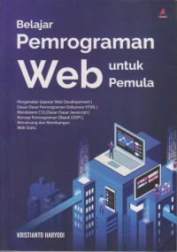 Image of BELAJAR PEMROGRAMAN WEB UNTUK PEMULA