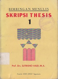 Image of BIMBINGAN MENULIS SKRIPSI THESIA