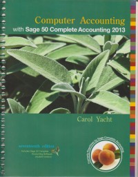 Image of COMPUTER ACCOUNTING WITH SAGE 50 COMPLETE ACCOUNTING 2013