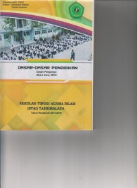 Image of DASAR-DASAR PENDIDIKAN