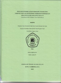 Image of PENGARUH PEMBELAJARAN BERBASIS INFORMATION COMUNICATION AND TECHNOLOGY TERADAP PENINGKATAN KUALITAS BELAJAR SISWA KELAS 5
