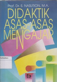 Image of DIDAKTIK ASAS- ASAS MENGAJAR