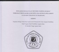 Image of PENGARUH PENGGUNAAN METODE PUMPING STUDENT TERHADAP PRESTASI BELAJAR SISWA DALAM MATA PELAJARAN PAI DI SDN CIMANGGU 01 MAJENANG