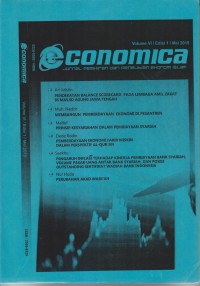 Image of ECONOMICA JURNAL PEMIKIRAN DAN PENELITIAN EKONOMI ISLAM