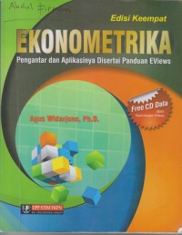 Image of EKONOMETRIKA PENGANTAR DAN APLIKASINYA DISERTAI PANDUAN EVIEWS