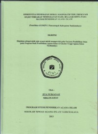 Image of EFEKTIVITAS PENERAPAN MODEL KOOPERATIF TIPE THINK PAIR SHARE TERHADAP PENINGKATAN HASIL BELAJAR SISWA PADA MATERI PENDIDIKAN AGAMA ISLAM