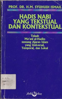 Image of HADIS NABI YANG TEKSTUAL DAN KONTEKSTUAL
