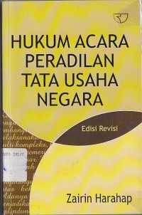 Image of HUKUM ACARA PERADILAN TATA USAHA NEGARA