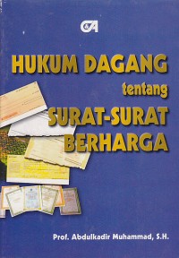 Image of HUKUM DAGANG TENTANG SURAT-SURAT BERHARGA edisi revisi